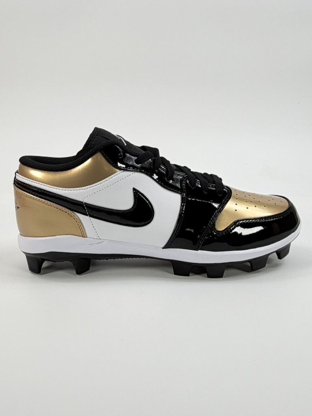 Air Jordan 1 Retro MCS Low Cleat 'Metallic Gold' CJ8524-700 Baseball size 13